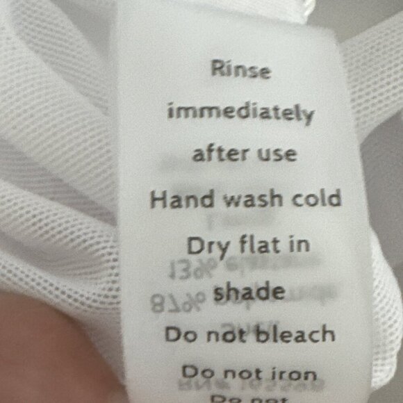 Andie Women's L The Porto 1-Piece Swimsuit White Flower Waist Tie NWT - Picture 11 of 15